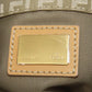 FENDI Handbag canvas beige Zucca Pattern