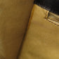 CELINE Shoulder Bag leather black one belt carriage Metal