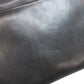 CELINE Shoulder Bag leather black one belt carriage Metal