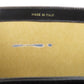 CELINE Shoulder Bag leather black one belt carriage Metal