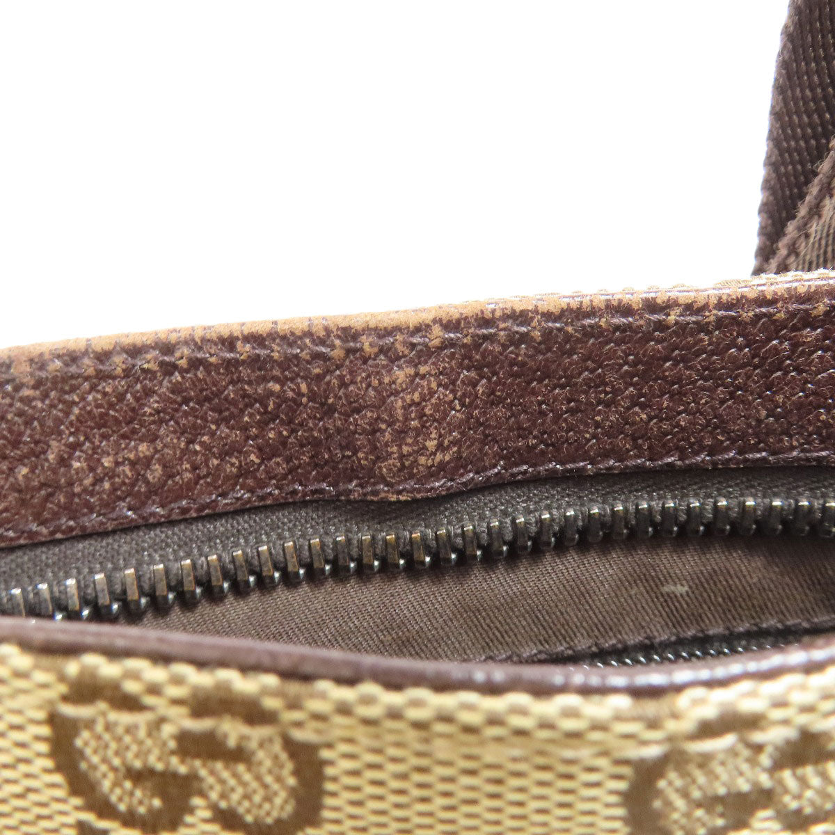 GUCCI Shoulder Bag 122798 canvas Brown GG