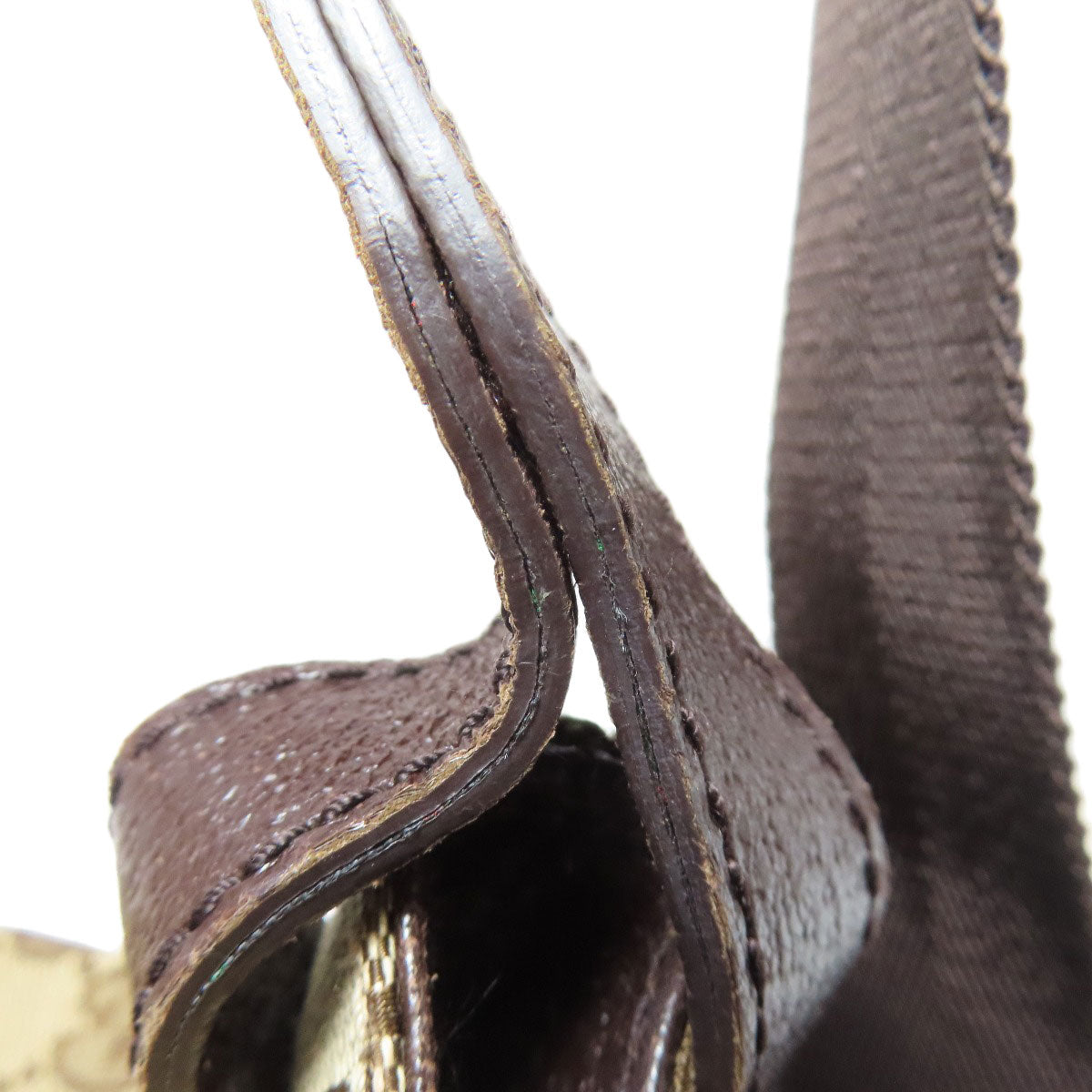 GUCCI Shoulder Bag 122798 canvas Brown GG