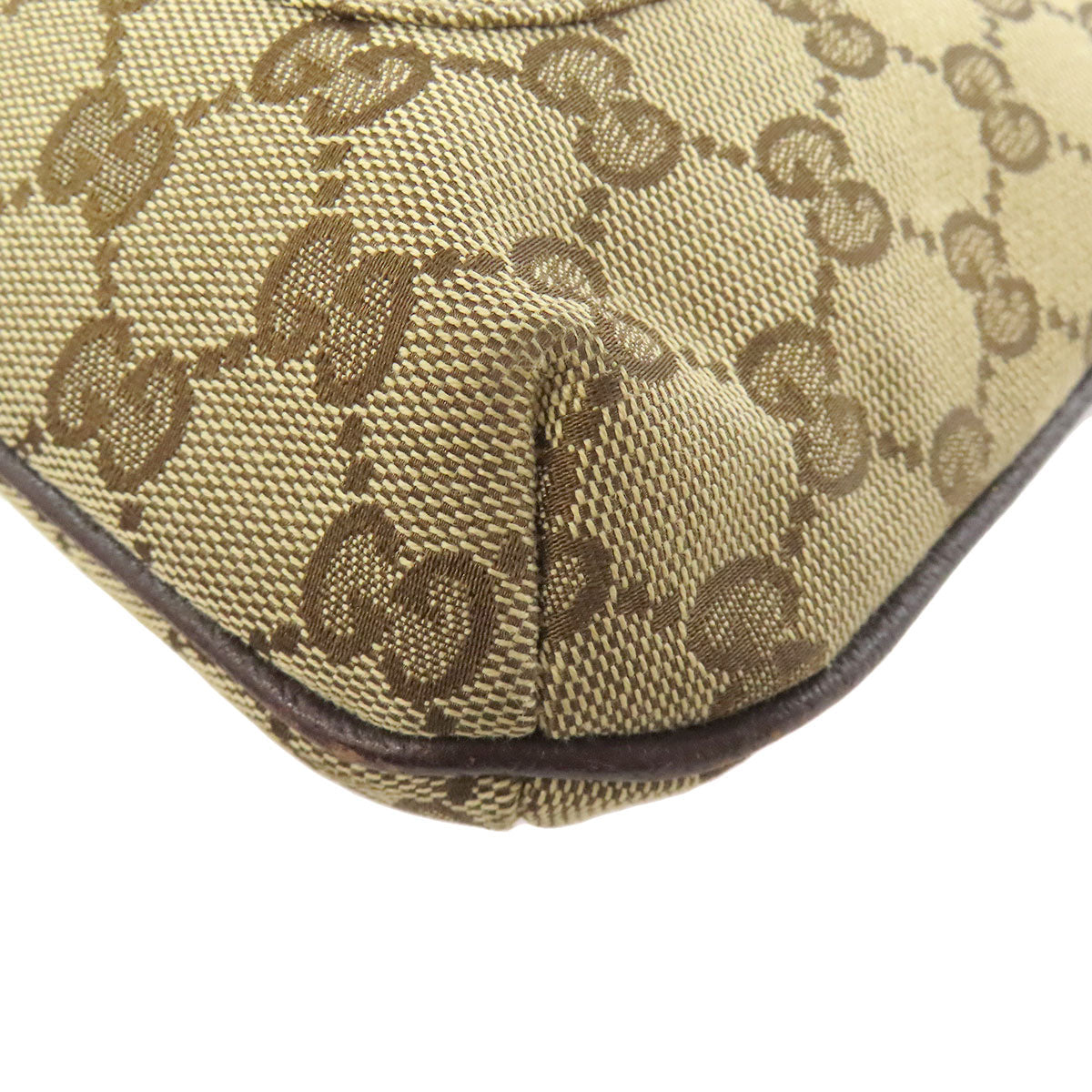 GUCCI Shoulder Bag 122798 canvas Brown GG