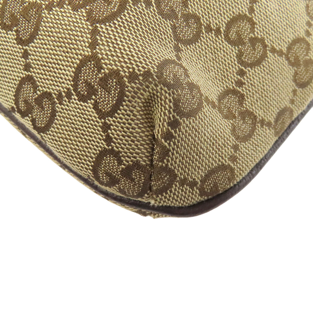 GUCCI Shoulder Bag 122798 canvas Brown GG