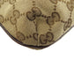 GUCCI Shoulder Bag 122798 canvas Brown GG