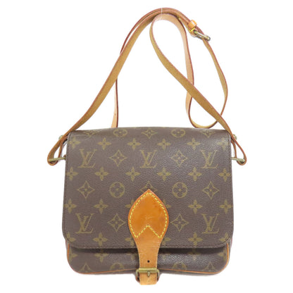 LOUIS VUITTON Shoulder Bag M51253 Monogram canvas Brown Cartouchiere22