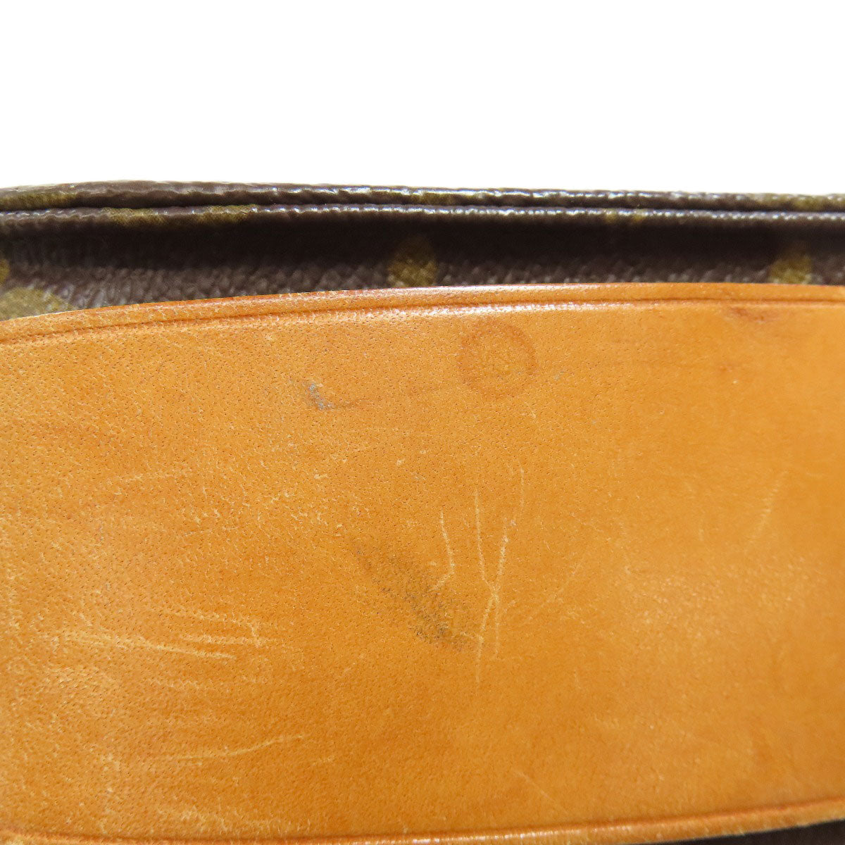 LOUIS VUITTON Shoulder Bag M51253 Monogram canvas Brown Cartouchiere22