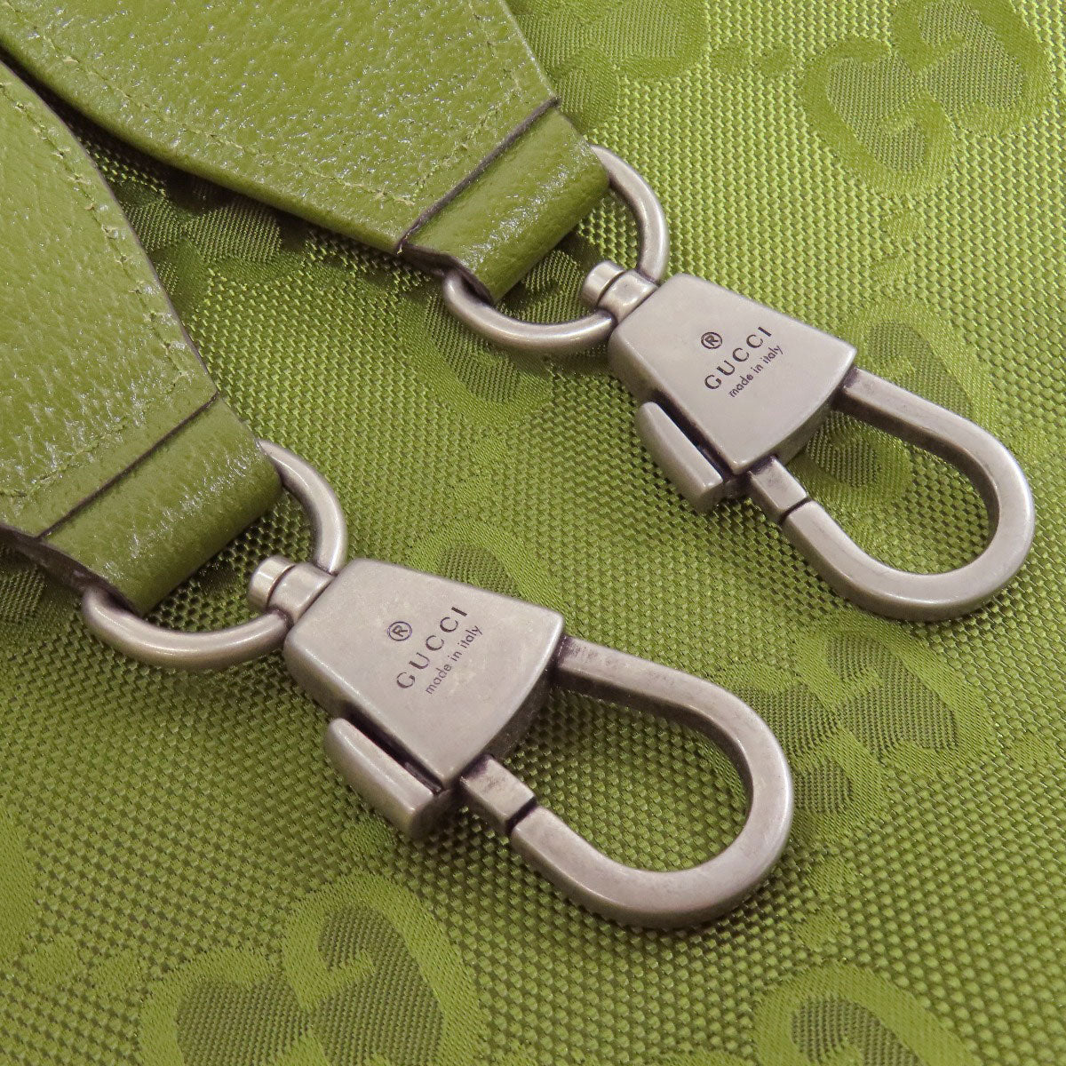 GUCCI Tote Bag 696043 Nylon green Off the Grid 2WAY