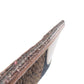 PRADA Tote Bag B11267 knit Brown logoMetal