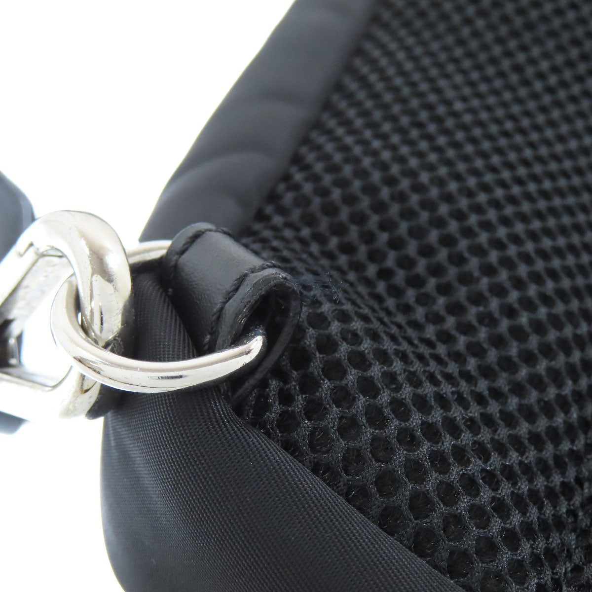 FENDI Sling bag leather black Monster bugs eye