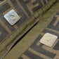 FENDI Tote Bag canvas Brown Zucca Pattern