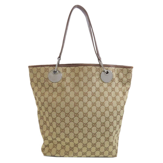 GUCCI Tote Bag 120836 canvas Brown GG