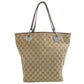 GUCCI Tote Bag 120836 canvas Brown GG