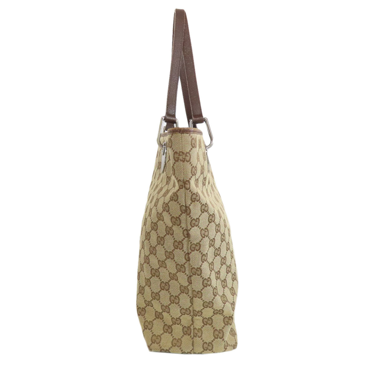 GUCCI Tote Bag 120836 canvas Brown GG