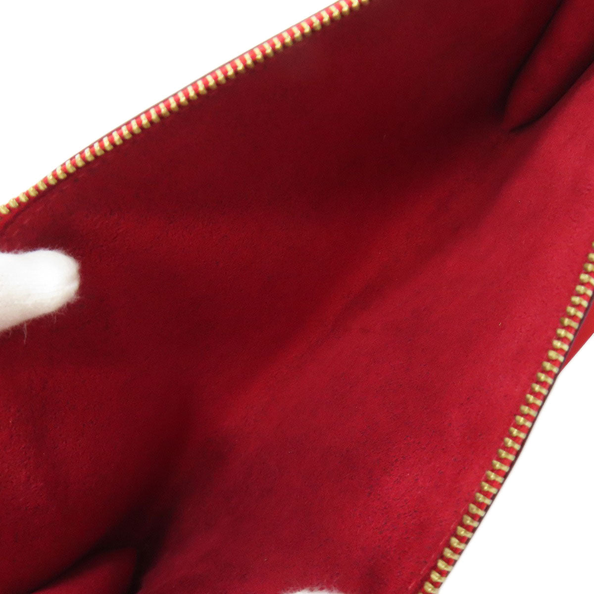 LOUIS VUITTON Accessory pouch M52947 Epi Red Pochette Accessoires