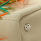 PRADA Handbag 1BG439 canvas beige Kanaplume 2WAY