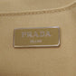 PRADA Handbag 1BG439 canvas beige Kanaplume 2WAY