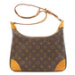 LOUIS VUITTON Shoulder Bag M51265 Monogram canvas Brown Boulogne 30