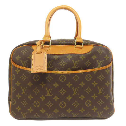 LOUIS VUITTON Handbag M47270 Monogram canvas Brown Deauville