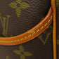 LOUIS VUITTON Handbag M47270 Monogram canvas Brown Deauville