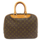 LOUIS VUITTON Handbag M47270 Monogram canvas Brown Deauville