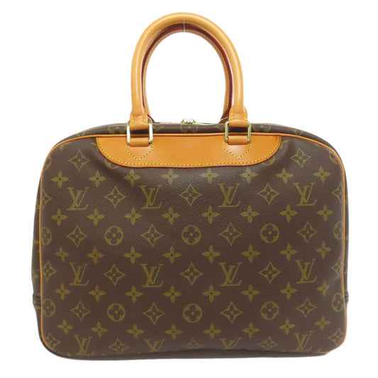 LOUIS VUITTON Handbag M47270 Monogram canvas Brown Deauville