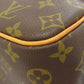 LOUIS VUITTON Handbag M47270 Monogram canvas Brown Deauville