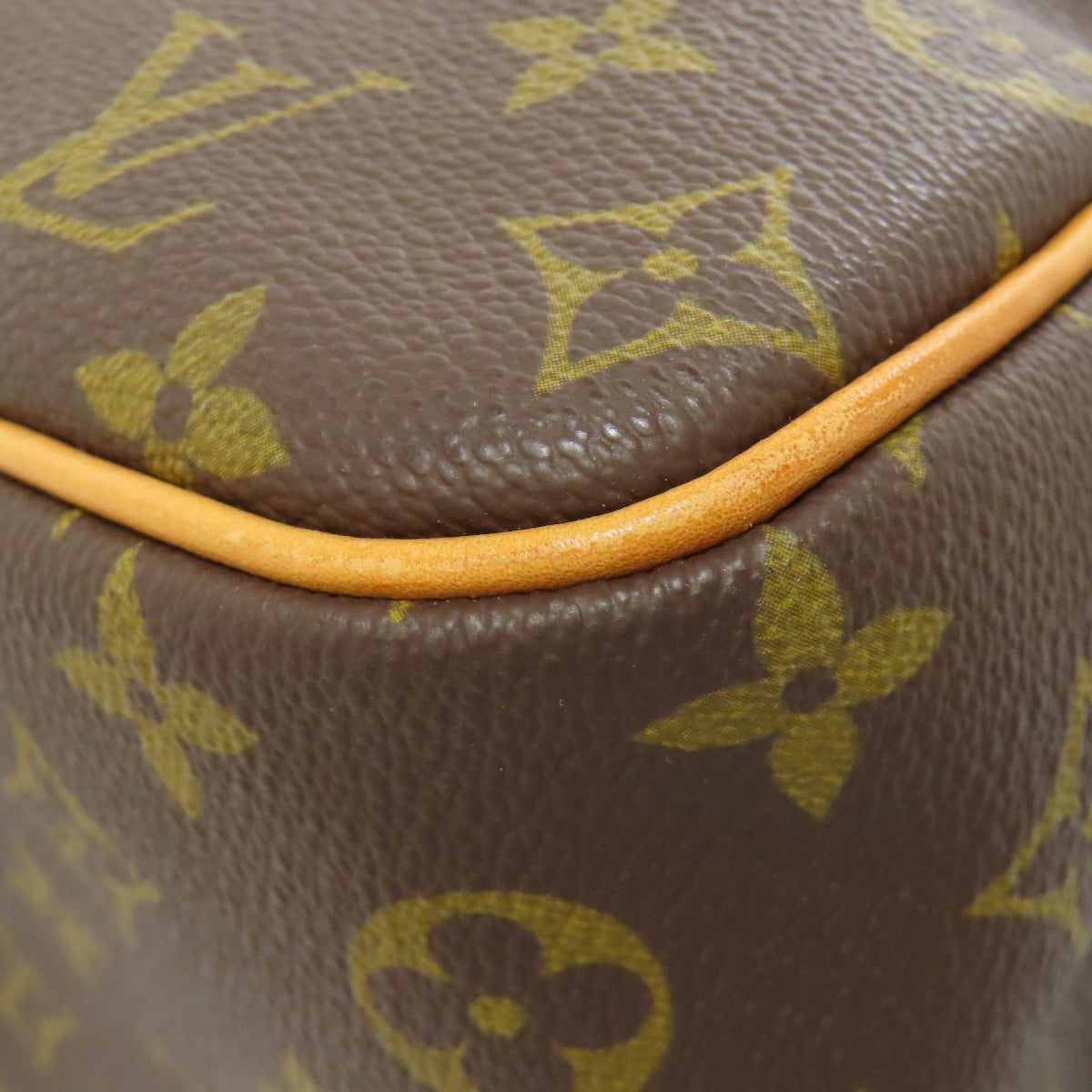 LOUIS VUITTON Handbag M47270 Monogram canvas Brown Deauville