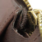 LOUIS VUITTON Long Wallet Purse N60028 Damier canvas Brown Zippy Compact Wallet