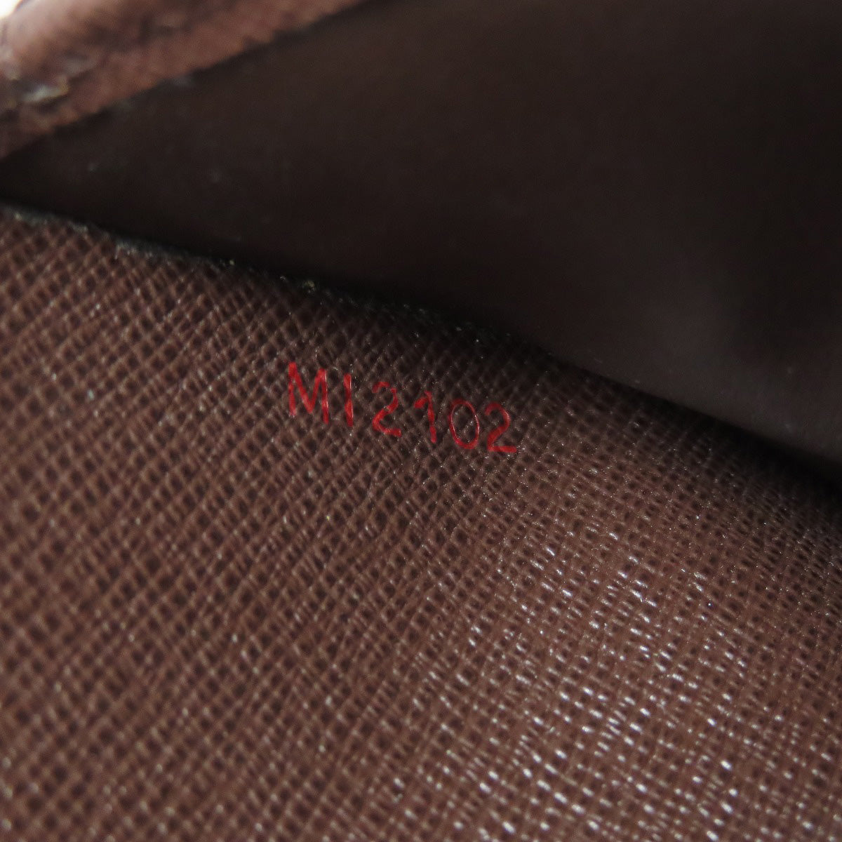 LOUIS VUITTON Long Wallet Purse N60028 Damier canvas Brown Zippy Compact Wallet