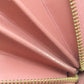 LOUIS VUITTON Long Wallet Purse M90020 Vernis pink Zippy Wallet (formerly Ikat Flower)