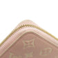 LOUIS VUITTON Long Wallet Purse M81279 Ann Platt pink Zippy wallet