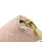 LOUIS VUITTON Long Wallet Purse M81279 Ann Platt pink Zippy wallet