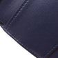 CHANEL Bifold Wallet lambskin Navy Tri-fold Wallet Compact Wallet COCO Mark