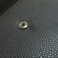 CHANEL Long Wallet Purse Grained Calfskin Skin gray COCO Mark