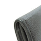 CHANEL Long Wallet Purse Grained Calfskin Skin gray COCO Mark