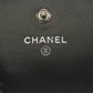 CHANEL Long Wallet Purse Grained Calfskin Skin gray COCO Mark