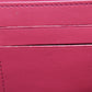 CHANEL Long Wallet Purse Calfskin pink Camellia COCO Mark SilverMetal