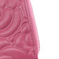 CHANEL Long Wallet Purse Calfskin pink Camellia COCO Mark SilverMetal