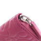 CHANEL Long Wallet Purse Calfskin pink Camellia COCO Mark SilverMetal