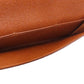 LOUIS VUITTON Long Wallet Purse Monogram canvas Brown Porto Cult Credit