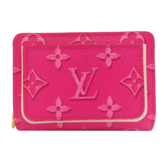LOUIS VUITTON Bifold Wallet M81472 Monogram canvas pink Portefeuille Lou