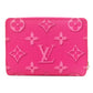 LOUIS VUITTON Bifold Wallet M81472 Monogram canvas pink Portefeuille Lou