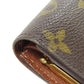 LOUIS VUITTON Bifold Wallet M61663 Monogram canvas Brown PortomonÃ© Vienova