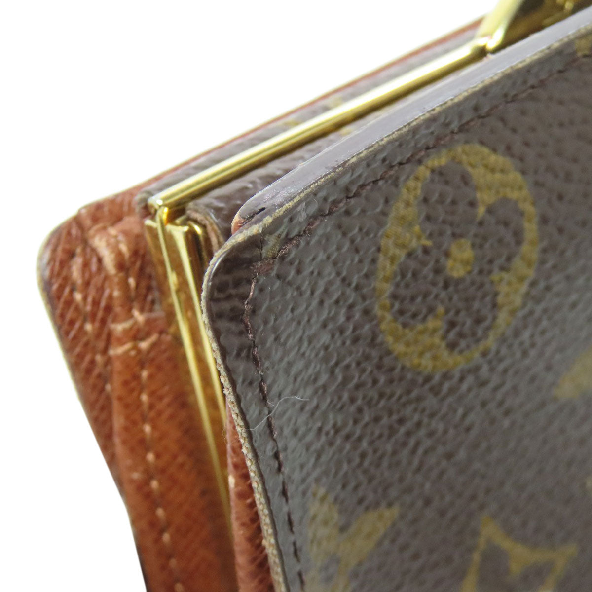 LOUIS VUITTON Bifold Wallet M61663 Monogram canvas Brown PortomonÃ© Vienova