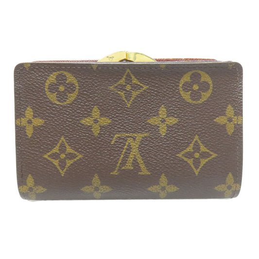 LOUIS VUITTON Bifold Wallet M61663 Monogram canvas Brown PortomonÃ© Vienova