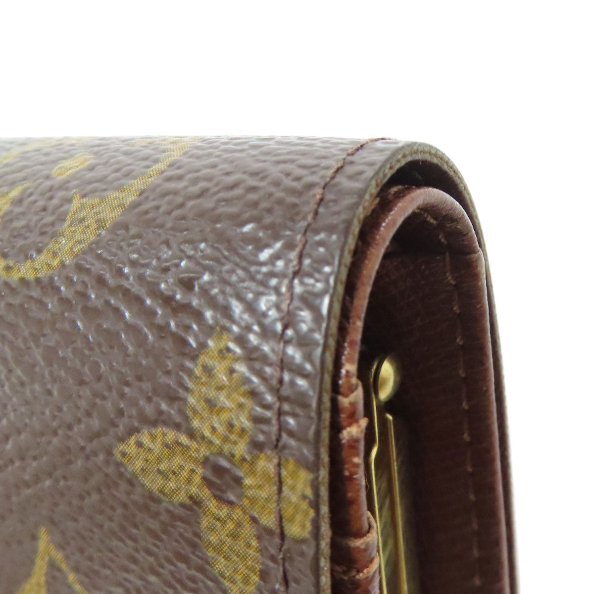 LOUIS VUITTON Bifold Wallet M61663 Monogram canvas Brown PortomonÃ© Vienova