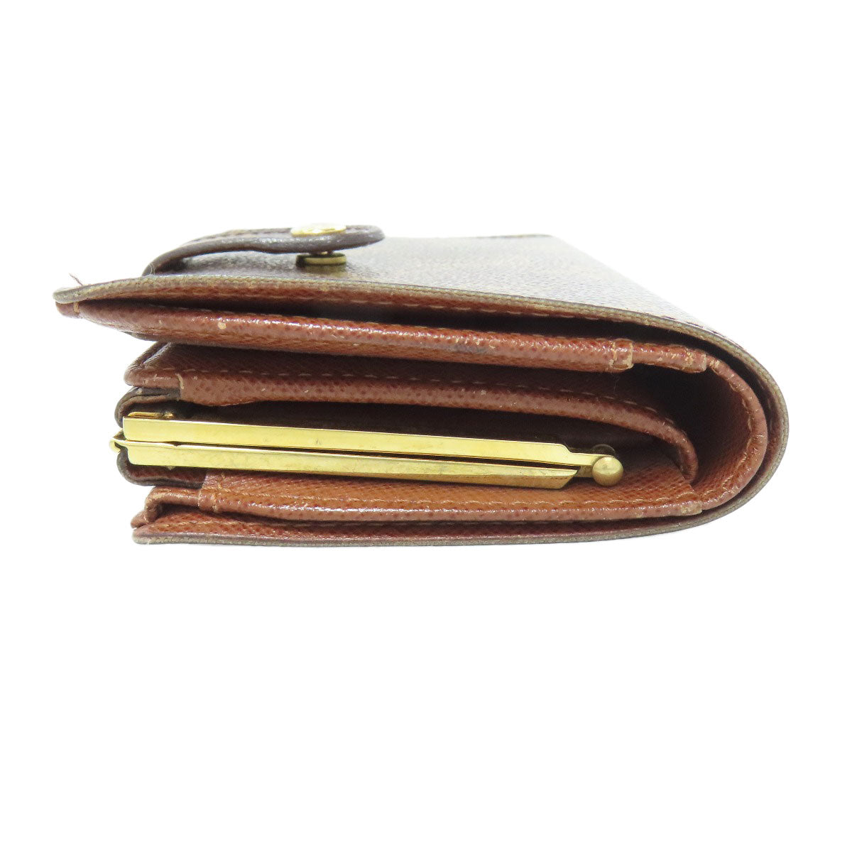 LOUIS VUITTON Bifold Wallet M61663 Monogram canvas Brown PortomonÃ© Vienova