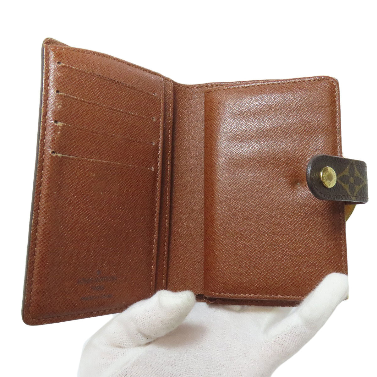 LOUIS VUITTON Bifold Wallet M61663 Monogram canvas Brown PortomonÃ© Vienova