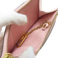 LOUIS VUITTON Coin case M63855 Vernis pink Porto cult · Simple